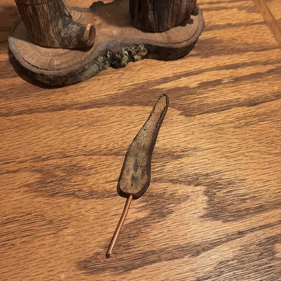 Wooden carved candles - Picture 5 of 5